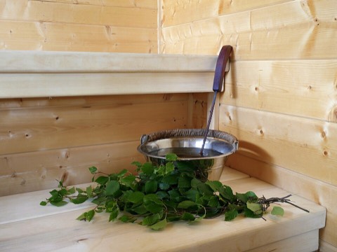 The vihta, the sauna birch whisk