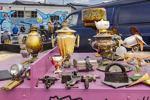 Telliskivi Saturday flea market
